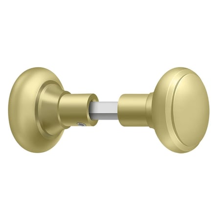 Deltana Accessory Knob Set for SDML334 Bright Brass Finish SDML334/KKU3